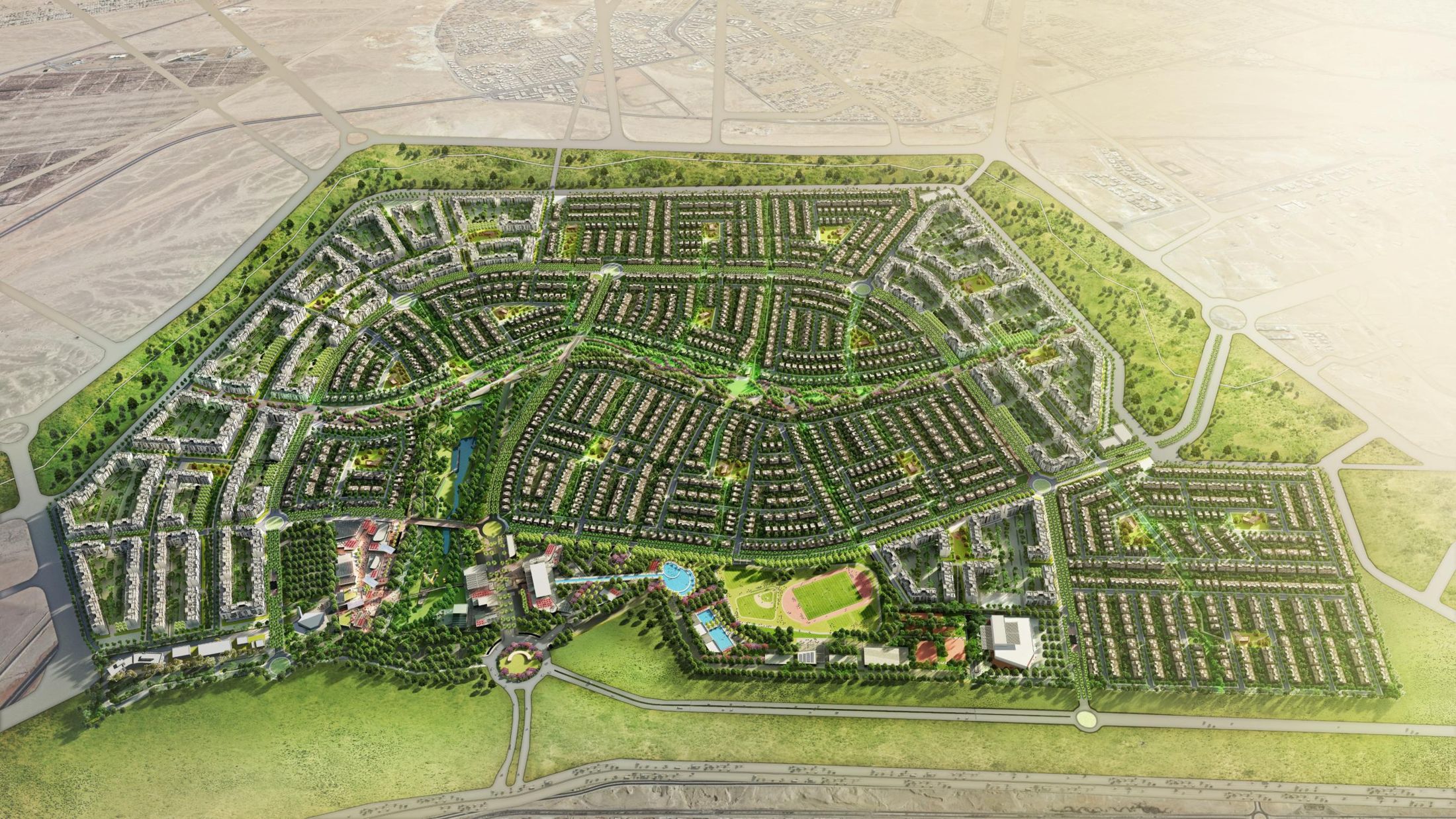 SODIC East masterplan